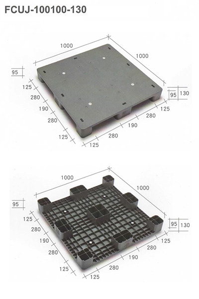 FCUJ-100100-130九宮型塑膠棧板