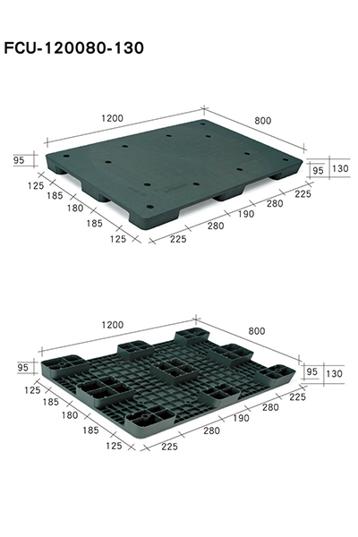FCU-120080-130九宮型塑膠棧板